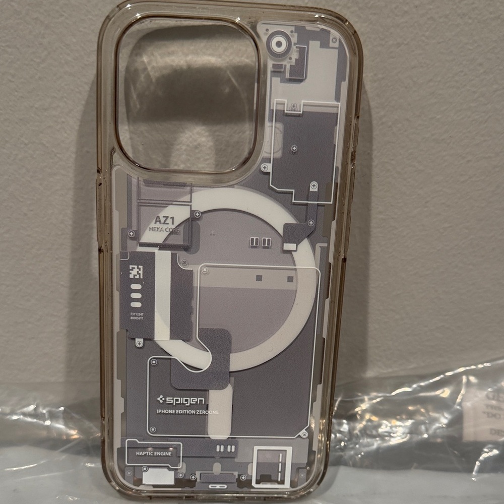Spigen Circuit Design iPhone Case - Gray